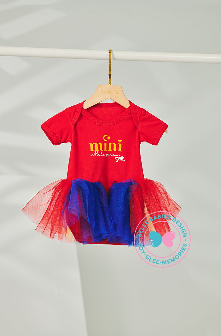 (PREORDER) BBD MERDEKA : BABY ROMPERS (Mini Malaysian Graphic)