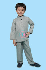 BBD Baju Melayu - Grey