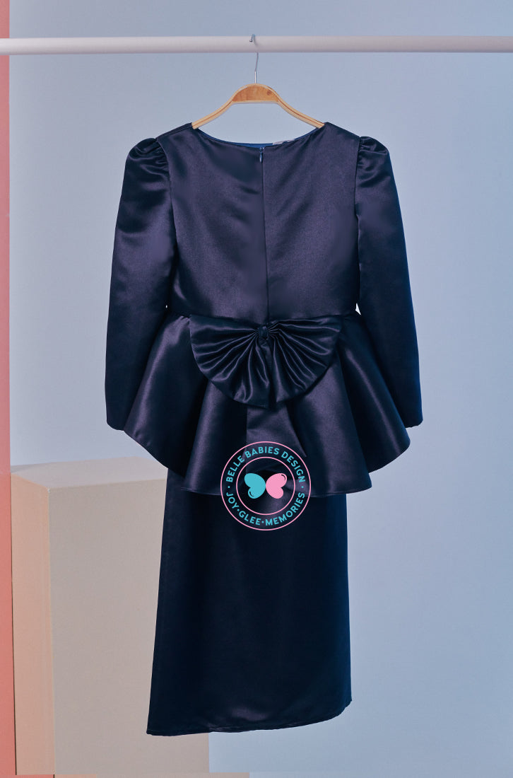 Whimsical Raya 2022: BBD Sofea Kurung (Deep Navy/Midnight)