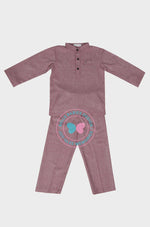 BBD Baju Melayu - Mauve Pink