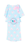 BBD x Disney - Minnie Mouse Kurung Kedah - Blue