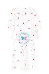 BBD x Disney - Minnie Mouse Kurung Kedah - White