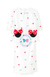 BBD x Disney - Minnie Mouse Kurung Kedah - White