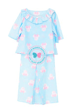 BBD x Disney - Minnie Mouse Kurung Kedah - Blue