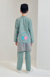 BBD Baju Melayu - Dusty Green