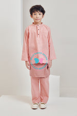 BBD Baju Melayu - Salmon Pink