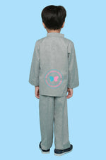 BBD Baju Melayu - Grey