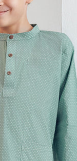 BBD Baju Melayu - Dusty Green