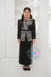 Enchanted Raya 2023: Lacey peplum (Black) (March 2023)