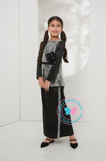 Enchanted Raya 2023: Lacey peplum (Black) (March 2023)