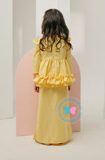 Ola Oli x BBD Dazzling Peplum Ruffles (Yellow)