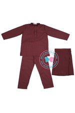 BBD Baju Melayu - Maroon