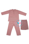 BBD Baju Melayu - Salmon Pink