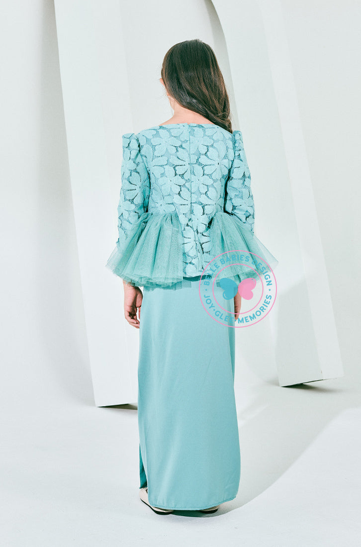 BBD Luxe Tutu Kurung (Teal)