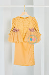 BBD Luxe Tutu Kurung (Mustard Yellow)