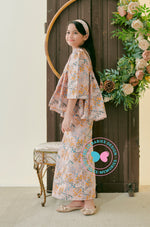 Enchanted Eid 2023: Highneck Printed Dusty Pink