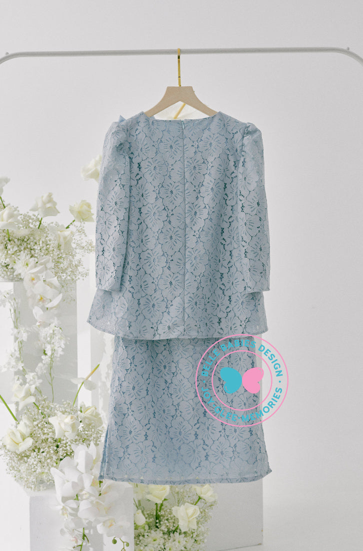 Enchanted Eid 2023: Doll Lace Dusty Blue
