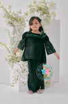 Enchanted Eid 2023: Doll Lace Dark Emerald Green