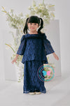 Enchanted Eid 2023: Doll Lace Navy Blue