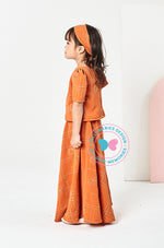 BBD Lengha Embroidery 2022 -Orange