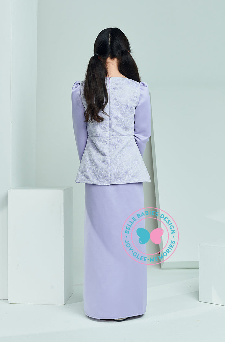 Enchanted Raya 2023: Lacey peplum (Lilac) (March 2023)