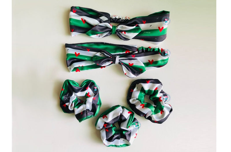 BBD capsule collection: Palestine (Knot Headband / Scrunchies)