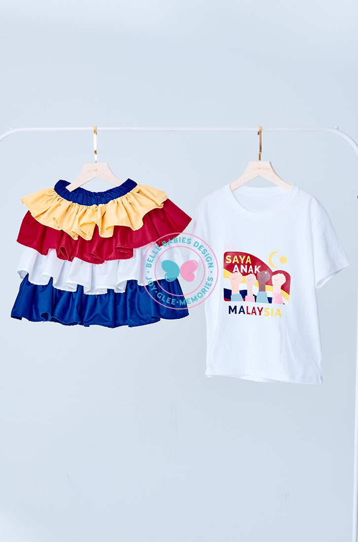 BBD MERDEKA 2022: Ruffled Skirt & Shirt