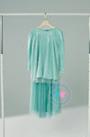 (As-is) BBD Eid Adha 2023: Glitter Sparkle Tulle (Aqua Green)