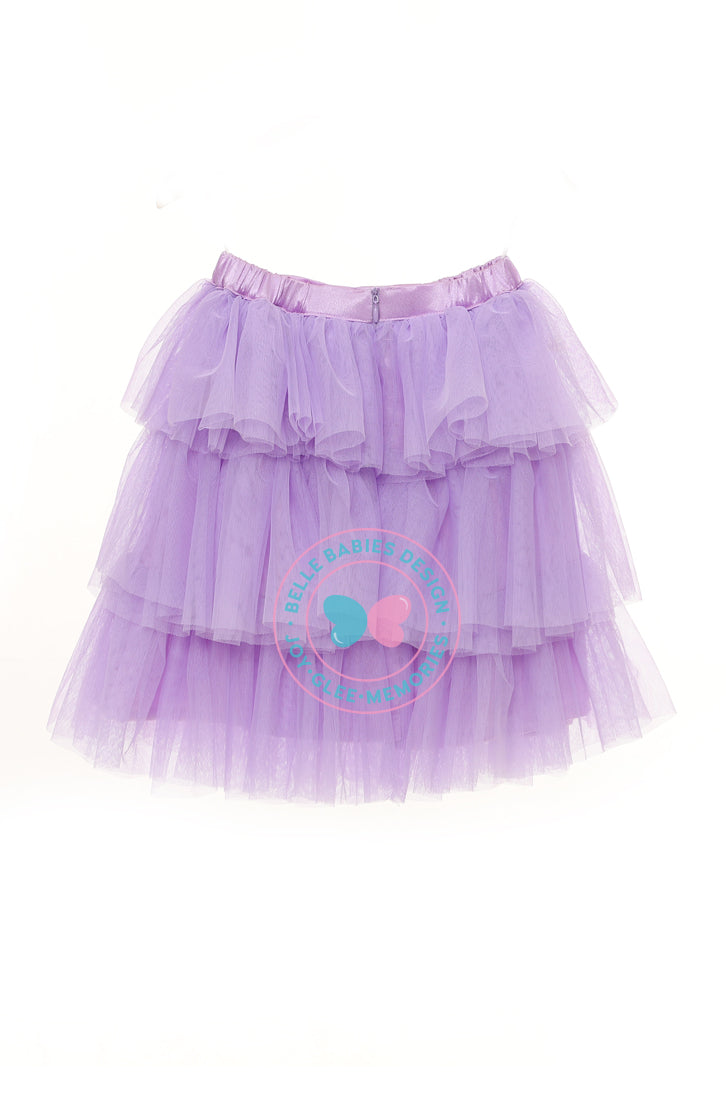 BBD (Puffy) Tutu Skirt - Purple