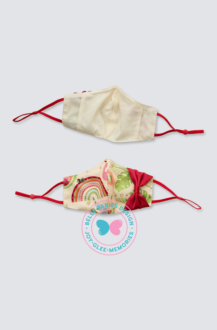 (PRE-ORDER)  2-PLY Bow Fabric Mask (cotton)